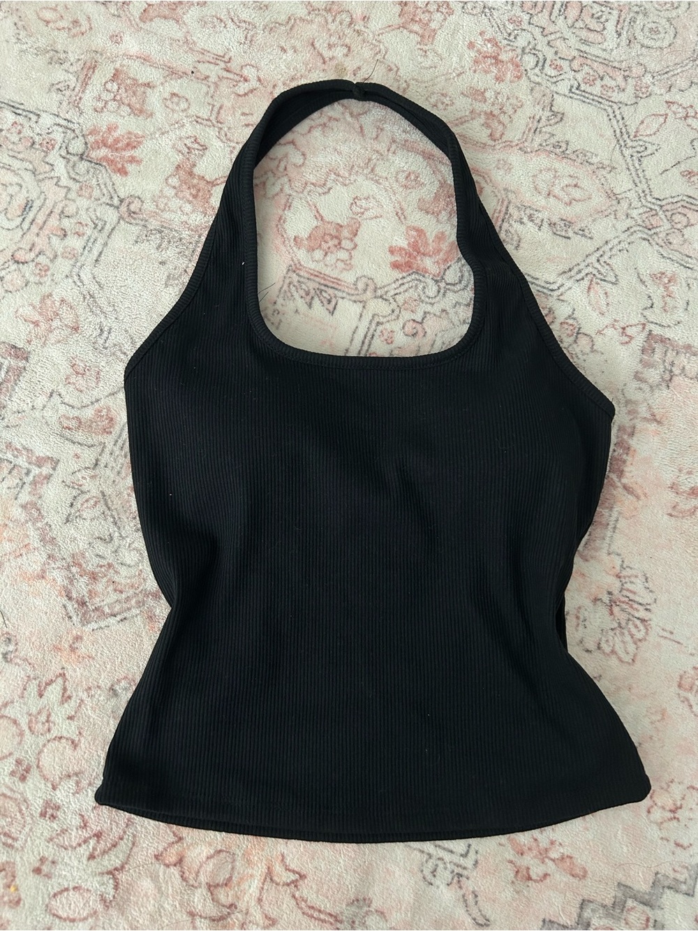 Black Halter Top